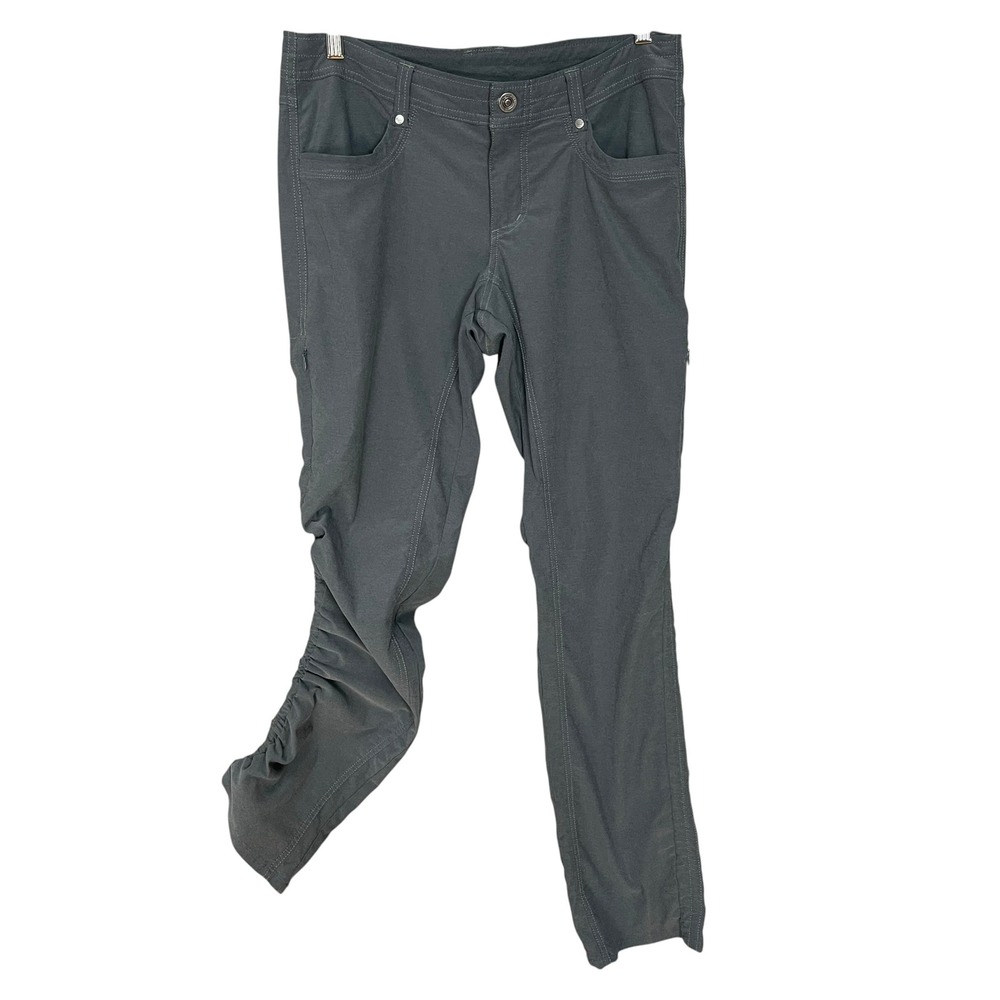 Kuhl Trekr Pants Gray Women Size 6 Regular Capri Convertible Hiking Outdoors - Picture 5 of 16